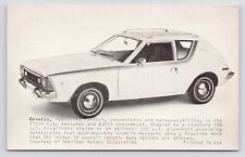 1970~AMC Gremlin Subcompact Car~Vintage Car Exhibit Advertising Vending Card picture