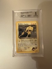 Pokémon TCG Rocket's Zapdos Holo Ultra Rare Card 15/132 Gym Challenge picture