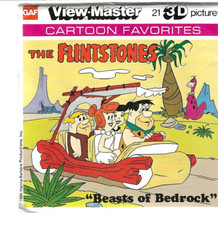 Vintage View-Master Lot 7 Characters With Over 21 Reels Flintstones Peanuts picture