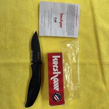 2009 Kershaw 1550ST Blackout Ken Onion NEW IN BOX Rare  picture