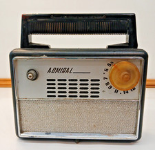 Vintage Admiral Model 521 Transistor Radio w/Handle Antenna - Repair picture