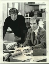 1971 Press Photo Christopher Connelly, Tim O'Connor in Incident in San Francisco picture