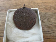 Rare 1911 Aeronautical Society 1st Annual Dinner Medal & Box Set-Hotel Astor NY picture
