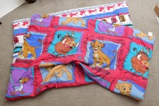 Disney The Lion King Twin Bedding Comforter Vintage & Rare Excellent Condition picture