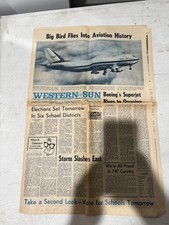 western sun february 10 1969 boeing big bird flies into aviation history picture