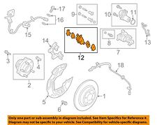 FORD OEM 13-20 Continental Rear Suspension Brake Components-Brake Pads DG9Z2200F picture