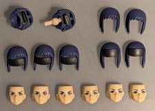 Figma Motoko New Movie Ver. Ghost in the Shell Action Figure faceplates, read  picture