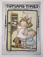 Vintage December 1910 “Toyland Times” Comic Book Magazine  picture