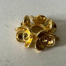 Natural crystal ball with small flowers0 7 picture