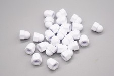 Pinball Machine Playfield Post Caps - Plastic - Acorn Nut - #8-32 / 4.2mm (25pc) picture