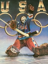 Shiela Wolk 1988 ￼ Olympic goalie Artist proofsigned Unframed, very rare. ￼ picture