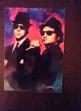 2024 The Blues Brothers Sketch Card Vela Signed #24/50 picture