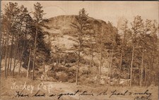 1907, Jockey Cap, FRYEBURG, Maine Real Photo Postcard picture