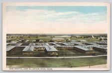 Base Hospital Camp MacArthur Waco TX WWI Postcard 1918 Posted picture