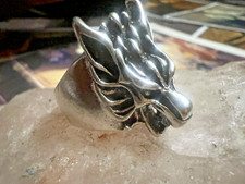Dakhina Kali Dakshina Maa Spiritual Protection Powerful Blesss Power Wolf Ring + picture