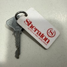 Vintage Sheraton Hotel & Inns Room #525 Key & Fob West Palm Beach Florida FL picture