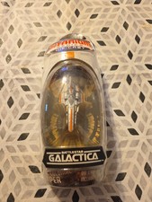 Titanium Battlestar Galactica Classic Colonial Viper Fighter Diecast Ship NIP  picture