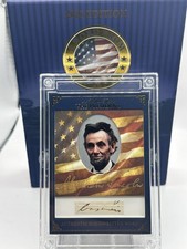 President Abraham Lincoln Authentic Handwritten “Business” A Word From POTUS Ink picture