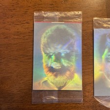 3 Universal Monsters 1992 Trading Card- sealed picture