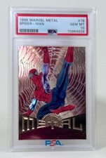 SPIDER-MAN #78 | 1995 MARVEL METAL  | PSA GRADED 10 GEM MINT picture