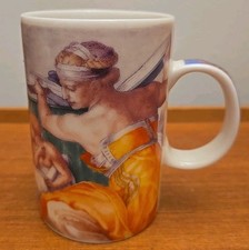 Vtg Zengo Chaleur Mug Sistine Chapel Michelangelo Master Renaissance picture