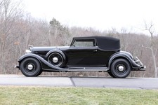 Cars 1934 lincoln model kb convertible victoria brunn Art Print Poster 11x17 picture