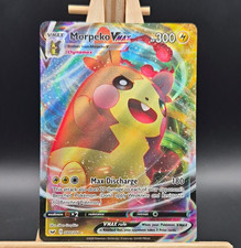 Morpeko VMAX 080/202 Sword Shield Base Set Pokemon Ultra Rare Holo NM picture