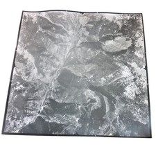 Vintage 1956 Aerial Survey Photograph 9x9 Mountain Topography 661-L-220 B&W picture