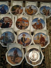 Set Of 12 JOHN WAYNE mint Condition w/ Certificates Authentication picture