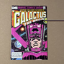 Marvel Comics Super-Villain Classics #1 Galactus: The Origin Kirby Lee W/Pages picture