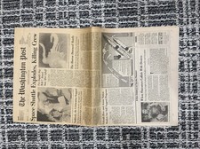 The Washington Post Space Shuttle Explodes, Killing Crew 1986 Complete  picture
