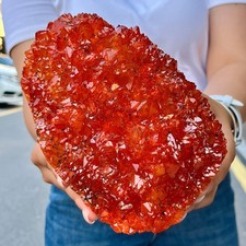 7.03LB High quality Yellow Cluster Cave Cathedral specimen restoration picture