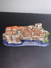 Dubrovnik Croatia Old Town Landmark 3D Relief Plaque Souvenir Decor picture