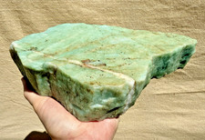 LARGE 5LB BEAUTIFUL NATURAL RAW ROUGH AMAZONITE QUARTZ CRYSTAL MINERAL SPECIMEN picture
