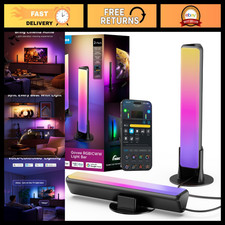 Govee Smart Light Bar, RGBICWW TV Lights for Living Room, Gaming, Black picture
