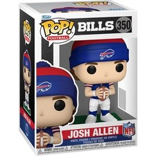 Funko Pop NFL: Josh Allen with Beanie Vinyl Figure #350 Buffalo Bills picture