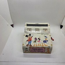 1970 VINTAGE ~MICKEY MOUSE And HIS PALS~ FUN QUIZ~ TIN TOY GAME~ WOLVERINE picture