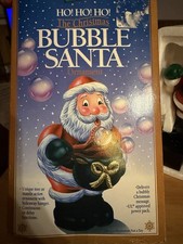 Vintage 1995 Kurt Adler Bubble Santa Ornament Santas Action World WORKS picture