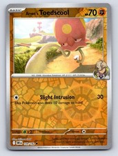 Arven's Toedscool 109/182 Common Destined Rivals Pokemon Reverse Holo LP picture