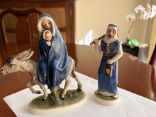 Vintage Goebel Hummel Flight Into Egypt Robson 405A/B Mary Donkey Baby Joseph picture