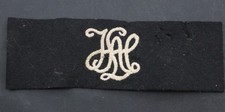 German WWII LAH 1st Panzer Division Cloth Cuff Title Patch picture