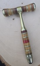 Vintage OES Order Eastern Star Mini Gavel Wood Brass Lucite Hidden Tool Masonic picture