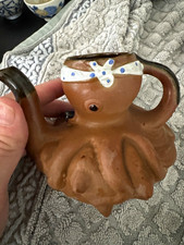 RARE Unused Vintage 1970s Sapporo, Japan Figural Octopus (Tako) Sake Pitcher picture