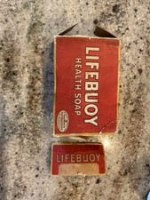 1937 Vintage Lifebuoy Health Soap Bar in Original Box – Lever Brothers picture