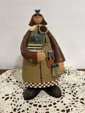 Williraye Studio WW7761 Reading Writing Relaxing Figurine 2008 Retired Book Gift picture