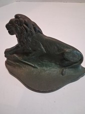 Antique 1928 Cast Iron Door Stop Connecticut Foundry Co Heavy picture