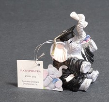 Vintage Luckyphants Banberry Designs Graduation Elephant Figurine - NOS picture