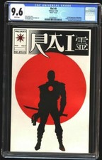 Rai 0 CGC 9.6 NM+ 1st full Bloodshot Matte w/WHITE pages picture