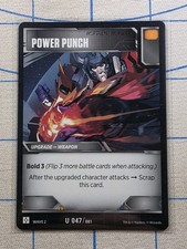 Hasbro WOTC Transformers TCG Wave 2 - Power Punch U 047 / 081 - Upgrade - Weapon picture