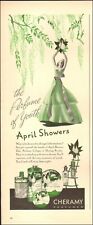 1940 Vintage ad for April Showers Cheramy Perfumer retro Art     04/08/22 picture